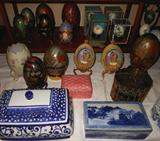 Small Sample of the many Collector Eggs and Boxes Available
