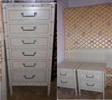 Faux Bamboo Lingerie Chest, Matching Nightstands and Bed-There is also a matching Faux Bamboo Dresser and Mirror