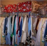 Small sample of the huge amount of Gorgeous Plus Size Clothing and huge selection of towels, bedspreads, pillows, table cloths and so much more.