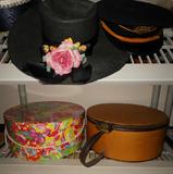Small sample of the huge selection of Hats, many Vintage