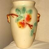 Tall Robinson Ransbottom of Roseville Ohio Floor Vase, marked R.R.P.Co of Roseville Ohio