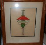 One of a Set of 3 Signed Watercolors, Very Nice