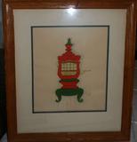 One of a Set of 3 Signed Watercolors, Very Nice