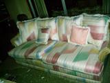LOVELY SOFA WITH LOVE SEAT TO MATCH. EXCELLENT CONDITION