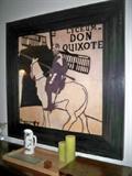 don quixote framed print