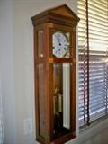 ethan allen wall case clock