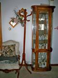 lighted curio