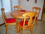 Wood Kitchen Table and Chairs
