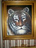tiger oil painting