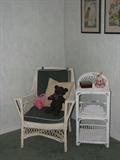More wicker furniture.