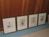 Margaret Ann Gaug etchings.