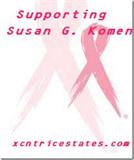 Supporting Susan G. Komen for the cure!