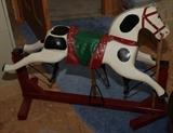 VINTAGE ROCKING HORSE