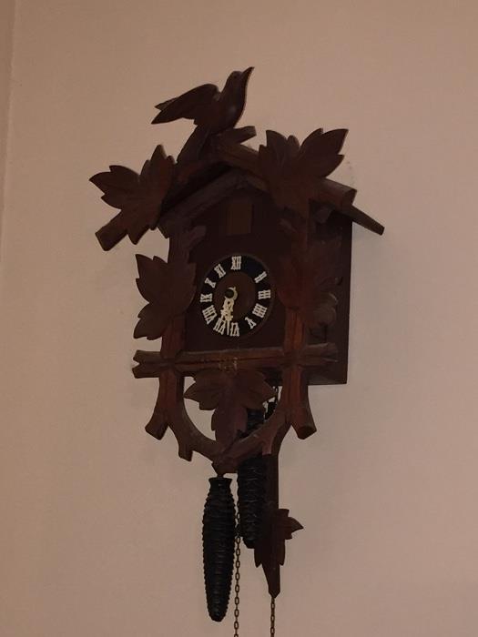 German working "Black Forest" cuckoo clock