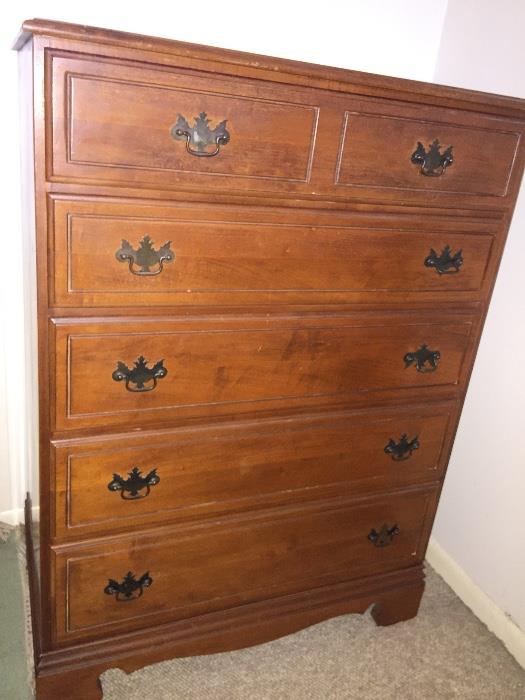 Wood Chest of Drawers