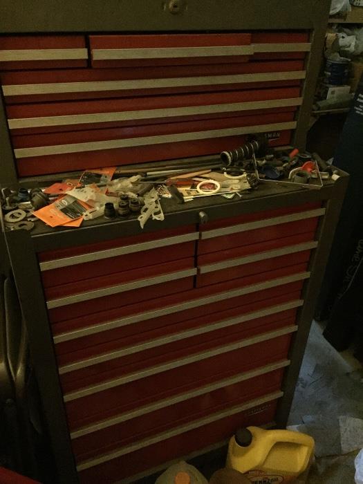 Loaded tool box