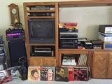 Electronics, Jenson Speakers, 8-track tapes and records