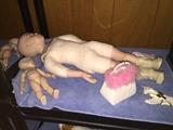 Porcelain doll parts