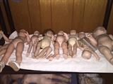 Porcelain doll parts