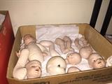 Porcelain doll parts