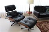 Charles & Ray Eames by Herman Miller chair and ottoman 670/671