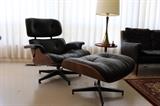 Charles & Ray Eames by Herman Miller chair and ottoman 670/671