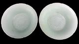 2 Pc. Qingbai Style Pale Celadon Lotus Bowl #3