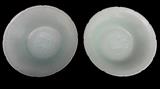 2 Pc. Qingbai Style Pale Celadon Fish Bowl #1