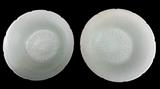 2 Pc. Qingbai Style Pale Celadon Floral Bowl #1