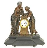 Seth Thomas Mitchell Vance Figural Mantel Clock