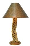 Cholla Spine Lamp w/ Patinated Copper Shade & Base