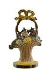 John-Wright Style Cast Iron Bouquet Doorstop