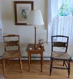 Signed Hitchcock Chairs