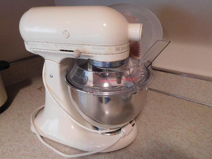 Kitchen Aid Mixer and Accessories