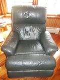 Green Leather Chair
