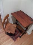 Antique Child's Desk and Chair