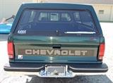 8PM: 1993 Chevrolet S-10 Tahoe Pickup Truck with Fleer Cap; 21,868 Miles.