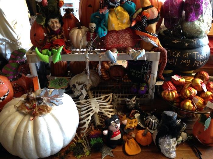 Small part of fall and Halloween decor