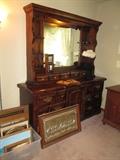 Triple Dresser w/mirror (matches bed and night stands)