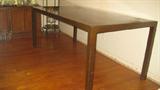 This Parsons Table will be hidden under a Sea of Crystal, Be sure to inquire about it! It will make a great hobby table or whatever you need!