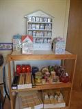 Lenox Spice Cabinet with 24 pc Spice Jars, complete