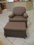 Devonshire Chair & Ottoman