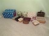 Baskets and Toy Box