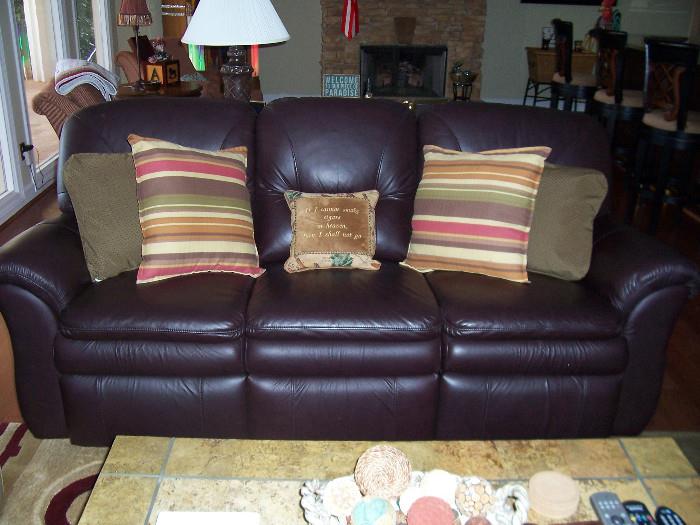 Leather Sofa $1500