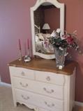 Ethan Allen dresser and mirror