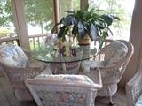 5 pc wicker set
