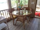 3 pc. wicker set
