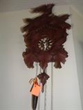 black walnut coo coo clock made in Germany