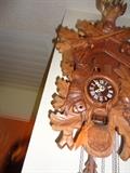 walnut coo coo clock / made in Switzerland