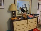 Dresser and Mirror